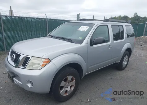 2009 Nissan Pathfinder S z USA, uszkodzony, nr VIN 5N1AR18B59C617522
